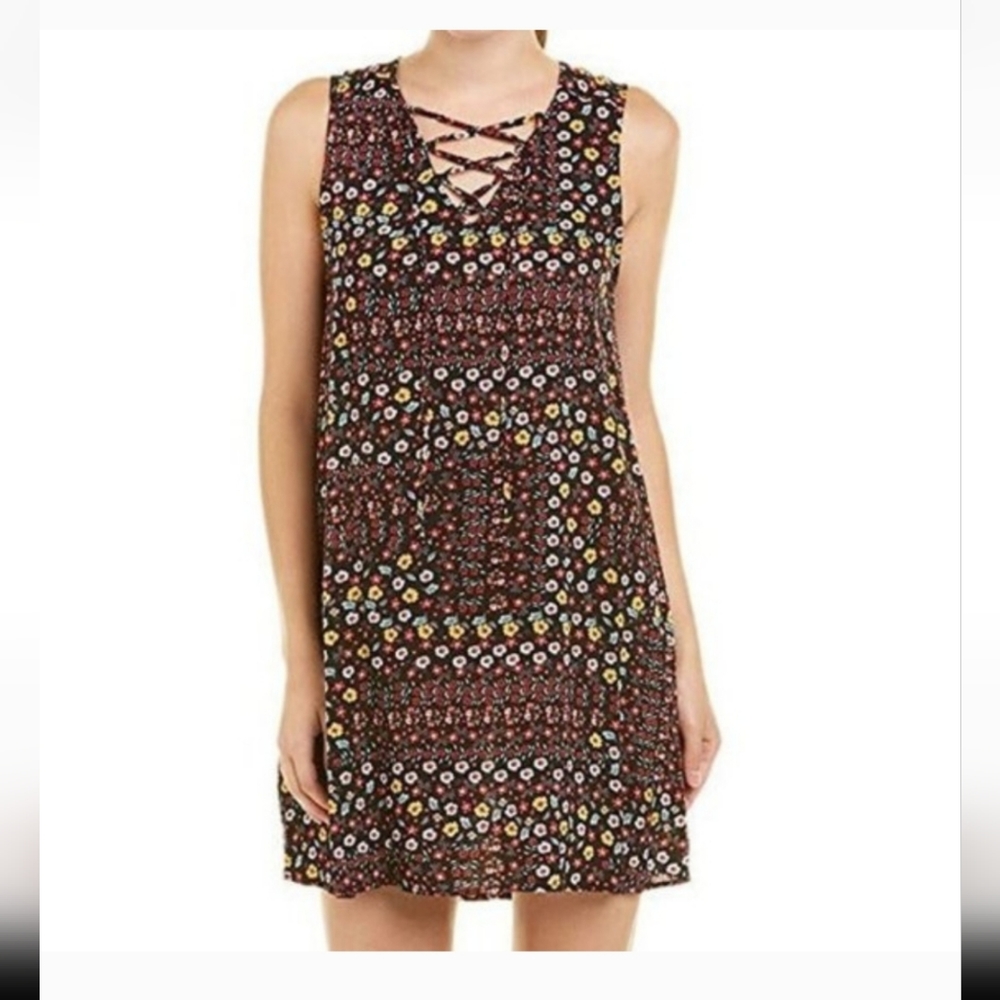 BCBG MAXAZRIA flower dress MEDIUM